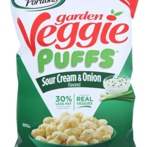 SENSIBLE PORTIONS: Garden Veggie Puffs Sour Cream And Onion, 3.75 oz