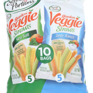 SENSIBLE PORTIONS: Veggie Straws Variety, 7.5 OZ