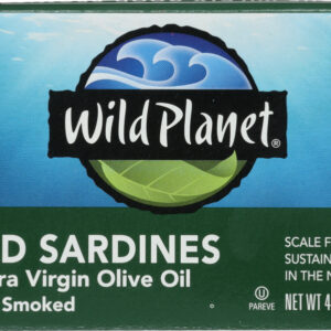 WILD PLANET: Wild Sardines In Extra Virgin Olive Oil, 4.4 oz