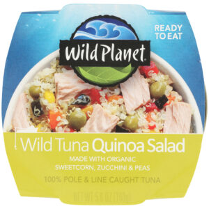 WILD PLANET: Wild Tuna Quinoa Salad Ready To Eat Meal, 5.6 oz