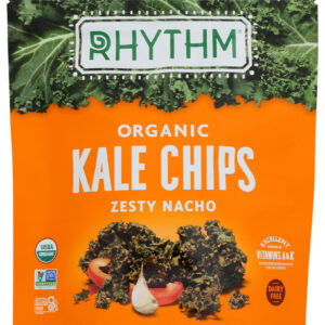 RHYTHM SUPERFOODS: Kale Chips Zesty Nacho, 2 oz