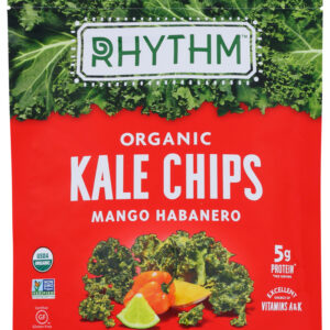 RHYTHM SUPERFOODS: Kale Chips Mango Habanero, 2 Oz