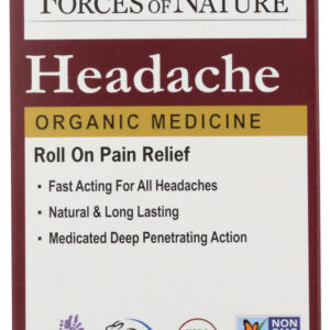 FORCES OF NATURE: Headache Pain Relief, 4 ml