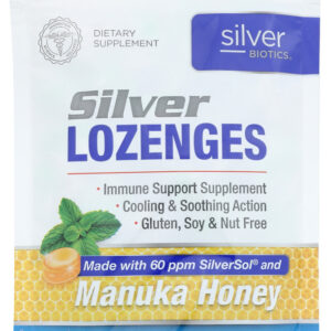 AMERICAN BIOTECH LABS: Silver Biotic Lzenge Manu, 21 pc