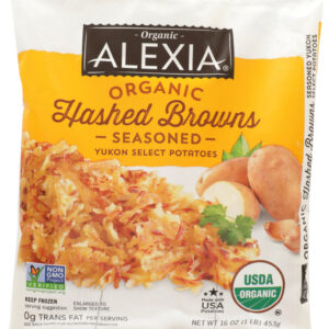ALEXIA: Hashed Browns Gold Potatoes With Seasoned Salt, 16 oz