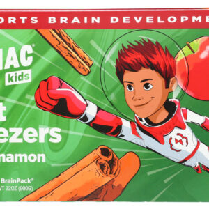 BRAINIAC: Apple Cinnamon Smart Squeezers 10 Pc, 32 oz