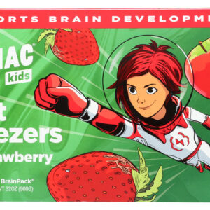 BRAINIAC: Strawberry Applesauce Smart Squeezers 10 Pc, 32 oz