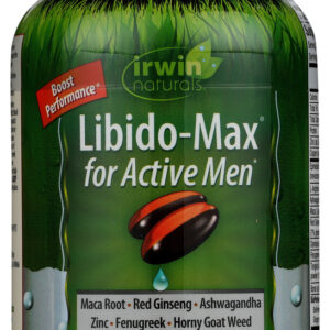 IRWIN NATURALS: Libido Max For Active Men, 60 sg