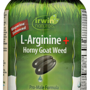 IRWIN NATURALS: L Arginine Horny Goat Weed, 75 sg
