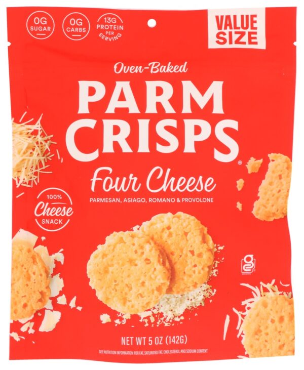 PARM CRISPS: Four Cheese Crisps, 5 oz