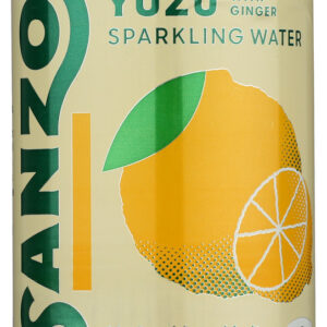 SANZO: Sparkling Water Yuzu, 12 fl oz