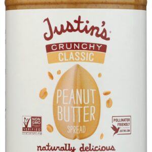 JUSTINS: Crunchy Classic Peanut Butter, 16 oz