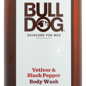 BULLDOG: Vetiver Black Pepper Body Wash, 16.9 fo