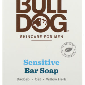 BULLDOG: Sensitive Soap Bar, 7 oz