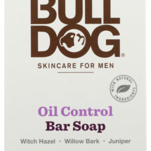 BULLDOG: Soap Bar Oil Control, 7 oz