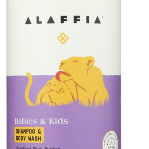 ALAFFIA: Kids Shampoo Body Wash Lemon Lavender, 16 fo