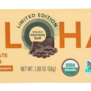 ALOHA: Chocolate Espresso Protein Plus Caffeine Bar, 1.98 oz