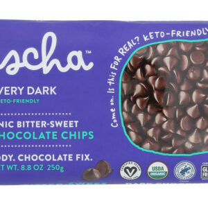 PASCHA: Organic Bitter-Sweet Dark Chocolate Chips, 8.75 oz