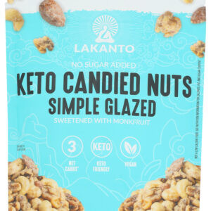LAKANTO: Nuts Candied Simple Glzd, 8 oz