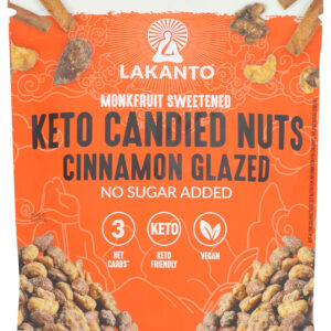 LAKANTO: Nuts Candied Cinmn Glzd, 8 oz