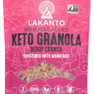 LAKANTO: Granola Berry Crnch Keto, 11 oz