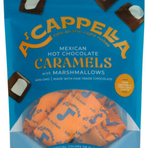 A CAPELLA: Mexican Hot Chocolate Caramels with Marshmallows, 3.25 oz