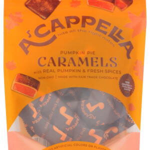 A CAPPELLA: Pumpkin Pie Caramels, 3.25 oz