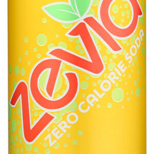 ZEVIA: Lemon Lime Twist Soda, 12 fo