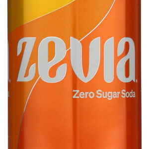 ZEVIA: Orange Soda, 12 fo
