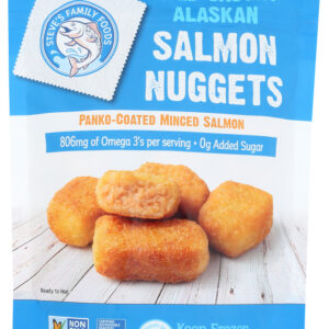 STEVES FAMILY FOODS: Original Salmon Nuggets, 16 oz