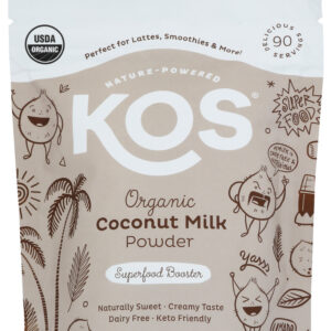 KOS: Superfood Ccnt Milk Pwdr, 6.3 OZ
