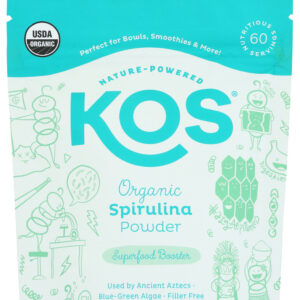 KOS: Superfood Spirulina Pwdr, 7.4 OZ