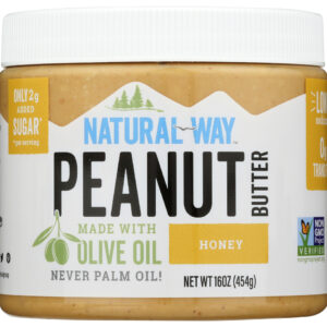 NATURAL WAY: Peanut Butter Honey, 16 oz