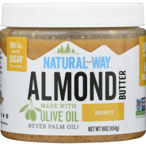 NATURAL WAY: Almond Butter Oo Honey, 16 oz