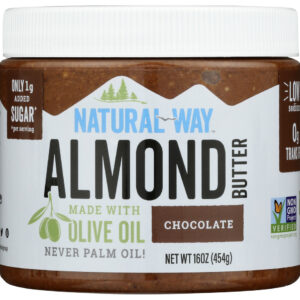 NATURAL WAY: Chocolate Almond Butter Olive Oil, 16 oz