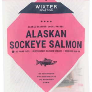 WIXTER SEAFOOD: Alaskan Sockeye Salmon, 12 oz