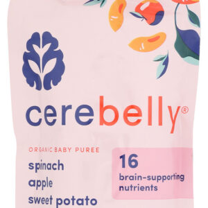 CEREBELLY: Spinach Apple Sweet Potato, 4 oz