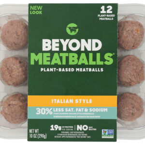 BEYOND MEAT: Beyond Meatballs Italian Style Plant Based Meatballs, 10 oz