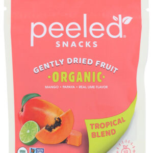 PEELED SNACKS: Dried Fruit Tropical Blend, 2.80 oz