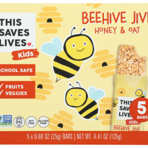 THIS SAVES LIVES: Beehive Jive Honey Oat Bar, 4.41 oz