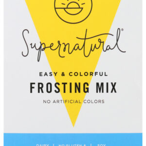 SUPERNATURAL: Big Sky Blue Buttercream Frosting Mix, 12 oz