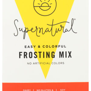 SUPERNATURAL: Fruit Punch Red Buttercream Frosting Mix, 12 oz