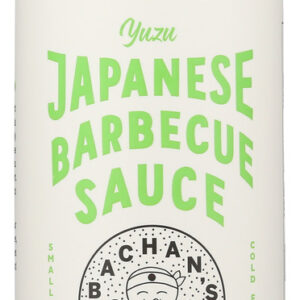 BACHANS: Sauce Bbq Yuzu Japanese, 17 OZ