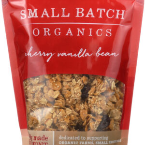 SMALL BATCH ORGANICS: Cherry Vanilla Bean, 12 oz