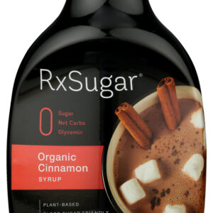 RXSUGAR: Organic Cinnamon Syrup, 16 fo
