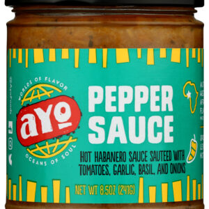 AYO FOODS: Pepper Sauce, 8.5 oz