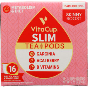 VITACUP: Tea Pods Slim, 16 ea
