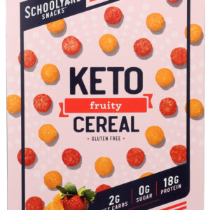 SCHOOLYARD SNACKS: Fruity Keto Cereal, 6 oz