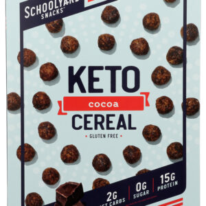 SCHOOLYARD SNACKS: Cocoa Keto Cereal, 6 oz