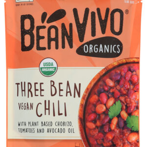 BEANVIVO: Three Bean Vegan Chili, 10 oz